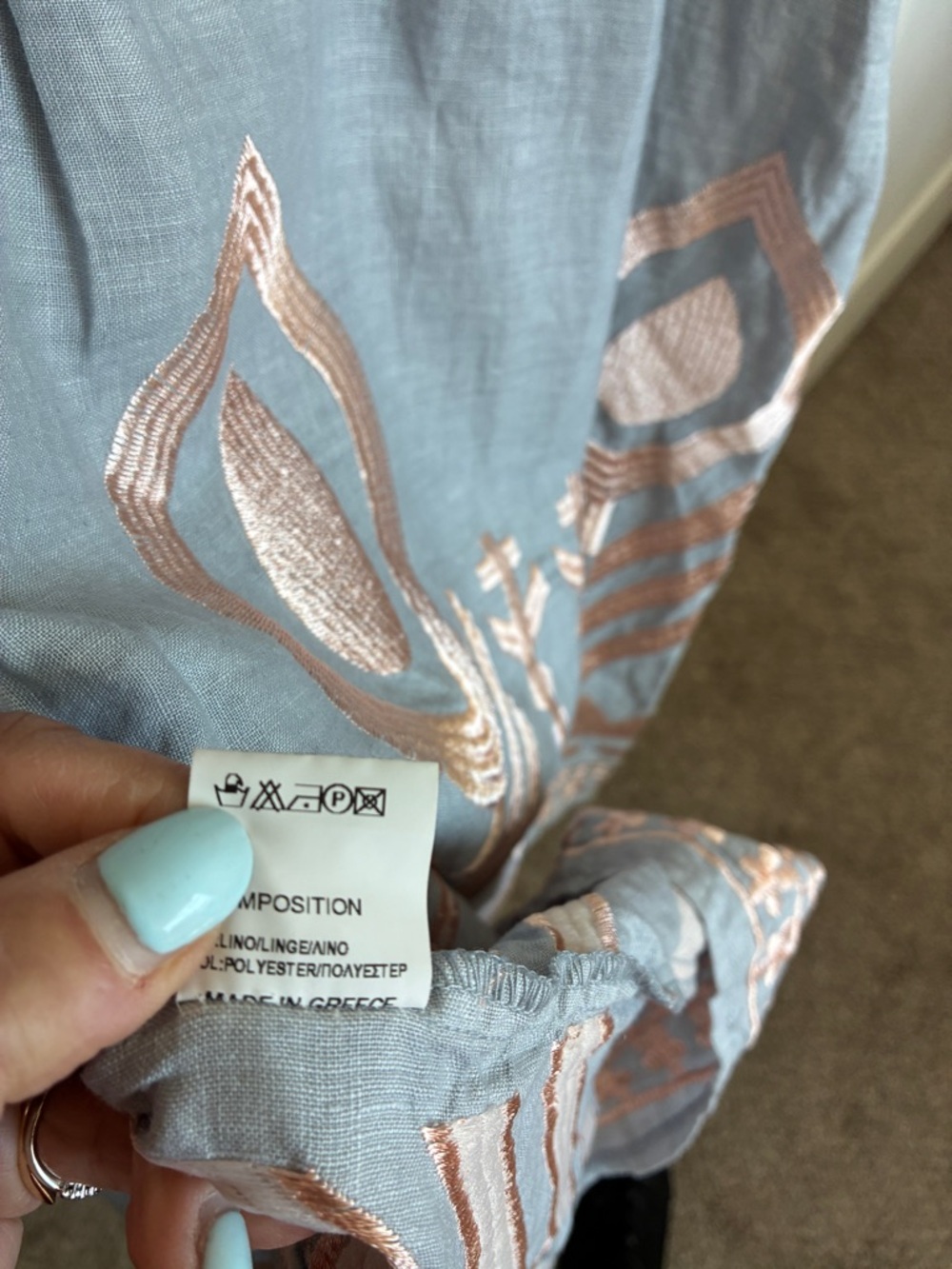 Linen Greek Kori dress - Picture 10 of 14